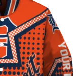 custom detroit tigers star burst navy varsity jacket best selling