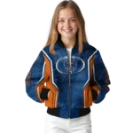 custom houston astros power plate blue bomber jacket best selling