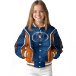custom houston astros power plate blue varsity jacket best selling
