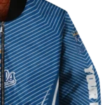 custom kansas city royals chevron arrow royal blue bomber jacket best selling