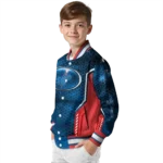 custom los angeles dodgers power plate blue varsity jacket best selling