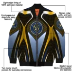 custom milwaukee brewers mesh chest gold crocs black bomber jacket best selling