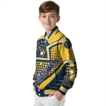 custom milwaukee brewers star burst navy blue varsity jacket best selling