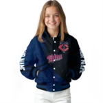 custom minnesota twins hexagon mesh navy black varsity jacket best selling