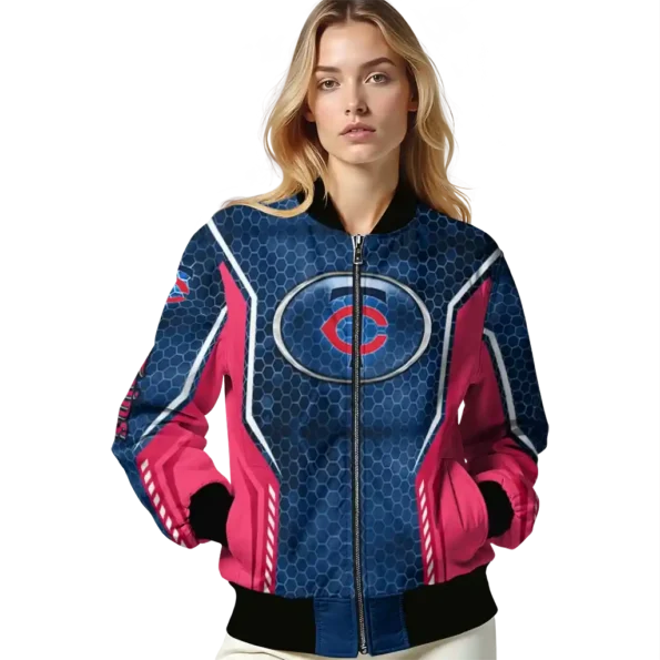 custom minnesota twins power plate navy bomber jacket latest model
