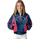 custom minnesota twins power plate navy bomber jacket best selling