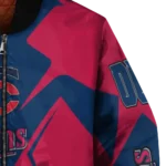 custom minnesota twins spider mark navy bomber jacket best selling