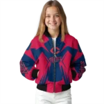 custom minnesota twins spider mark navy bomber jacket best selling