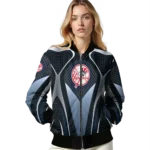 custom new york yankees mesh chest black bomber jacket best selling