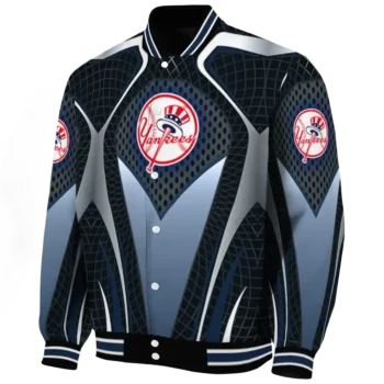 custom new york yankees mesh chest black varsity jacket best selling
