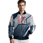 custom new york yankees star burst navy bomber jacket best selling