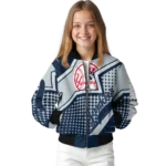 custom new york yankees star burst navy bomber jacket best selling