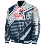 custom new york yankees star burst navy varsity jacket best selling