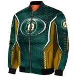 custom oakland athletics power plate green bomber jacket best selling