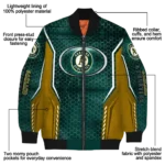 custom oakland athletics power plate green bomber jacket best selling
