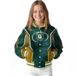 custom oakland athletics power plate green varsity jacket best selling