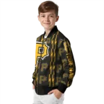 custom pittsburgh pirates bolt stripe black bomber jacket best selling