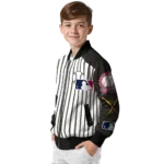 custom pittsburgh pirates eagle baseball black white bomber jacket best selling