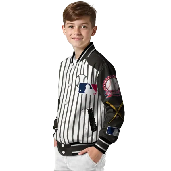 custom pittsburgh pirates eagle baseball black white varsity jacket trendy