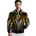 custom pittsburgh pirates mesh chest yellow crocs black bomber jacket best selling