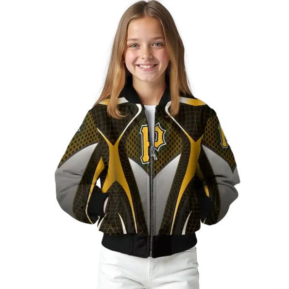 custom pittsburgh pirates mesh chest yellow crocs black bomber jacket top rated