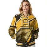 custom pittsburgh pirates star burst black varsity jacket best selling