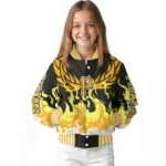 custom pittsburgh pirates winged blaze black white varsity jacket best selling