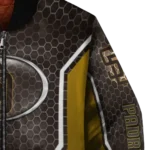 custom san diego padres power plate brown bomber jacket best selling