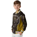 custom san diego padres power plate brown varsity jacket best selling