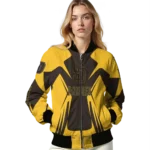 custom san diego padres spider mark brown gold crocs bomber jacket best selling