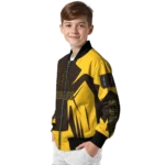 custom san diego padres spider mark brown gold crocs bomber jacket best selling