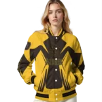 custom san diego padres spider mark brown gold crocs varsity jacket best selling