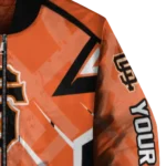 custom san francisco giants chevron angles orange bomber jacket best selling
