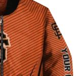 custom san francisco giants chevron arrow orange bomber jacket best selling