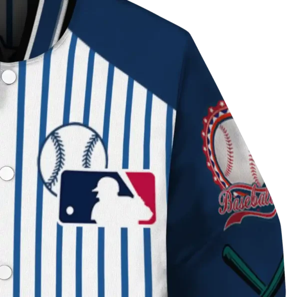 custom seattle mariners eagle baseball navy blue white varsity jacket premium grade