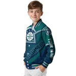 custom seattle mariners star burst navy blue varsity jacket best selling