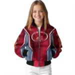 custom st louis cardinals power plate red bomber jacket best selling