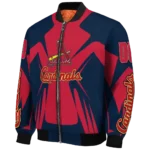 custom st louis cardinals spider mark red old navy crocs bomber jacket best selling