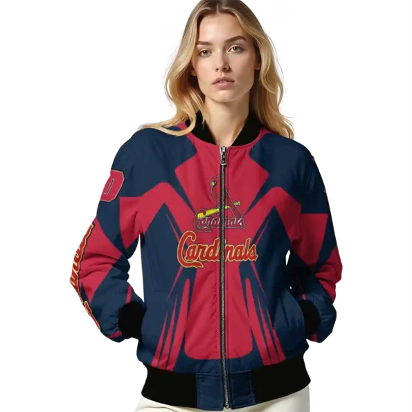 custom st louis cardinals spider mark red old navy crocs bomber jacket latest model