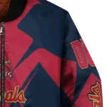 custom st louis cardinals spider mark red old navy crocs bomber jacket best selling