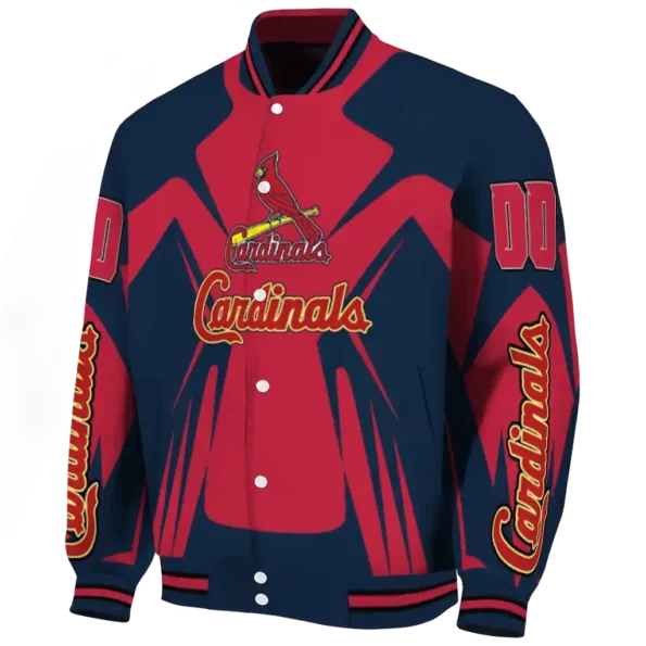 custom st louis cardinals spider mark red old navy crocs varsity jacket best selling