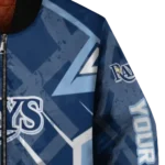 custom tampa bay rays chevron angles navy bomber jacket best selling