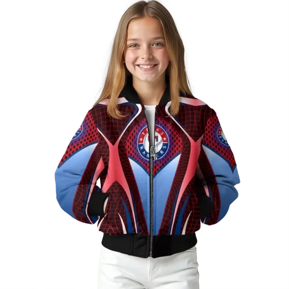 custom texas rangers mesh chest red crocs black bomber jacket top rated
