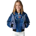 custom toronto blue jays power plate blue bomber jacket best selling