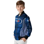custom toronto blue jays power plate blue bomber jacket best selling