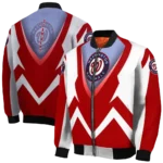 custom washington nationals v stripes red white bomber jacket best selling