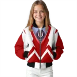 custom washington nationals v stripes red white bomber jacket best selling