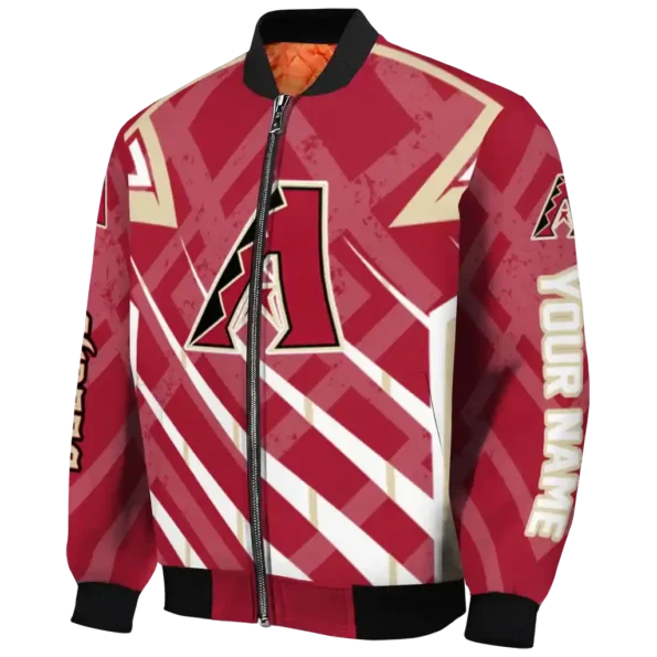 customized arizona diamondbacks chevron angles red bomber jacket best selling.webp