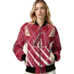 customized arizona diamondbacks chevron angles red bomber jacket best selling.webp