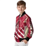 customized arizona diamondbacks chevron angles red bomber jacket best selling.webp